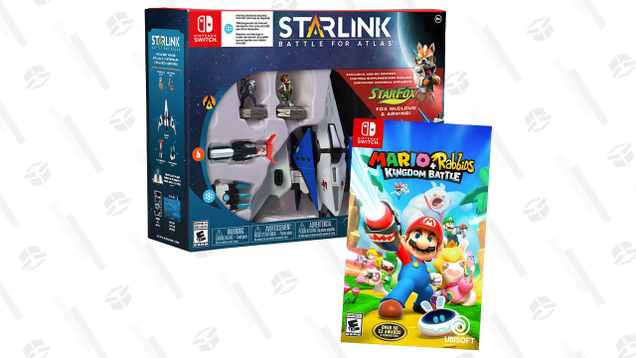 Mario + Rabbids Kingdom Battle and Starlink: Battle for Atlas Starter Pack | $30 | Best Buy